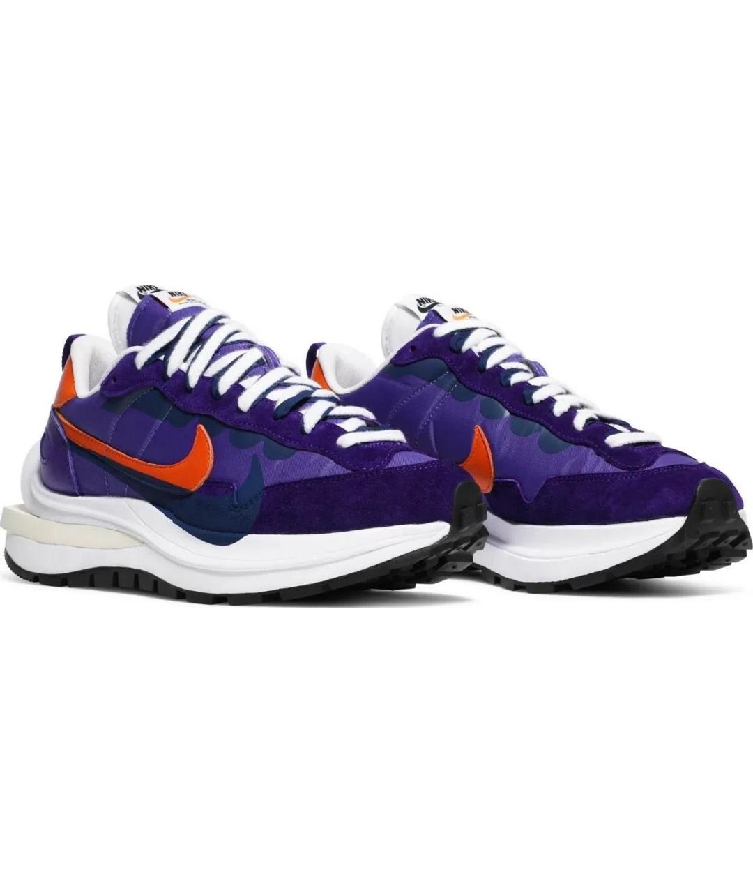 NIKE Фиолетовые замшевые низкие кроссовки / кеды, фото 4