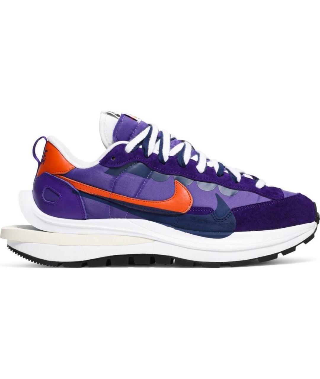 NIKE Фиолетовые замшевые низкие кроссовки / кеды, фото 2