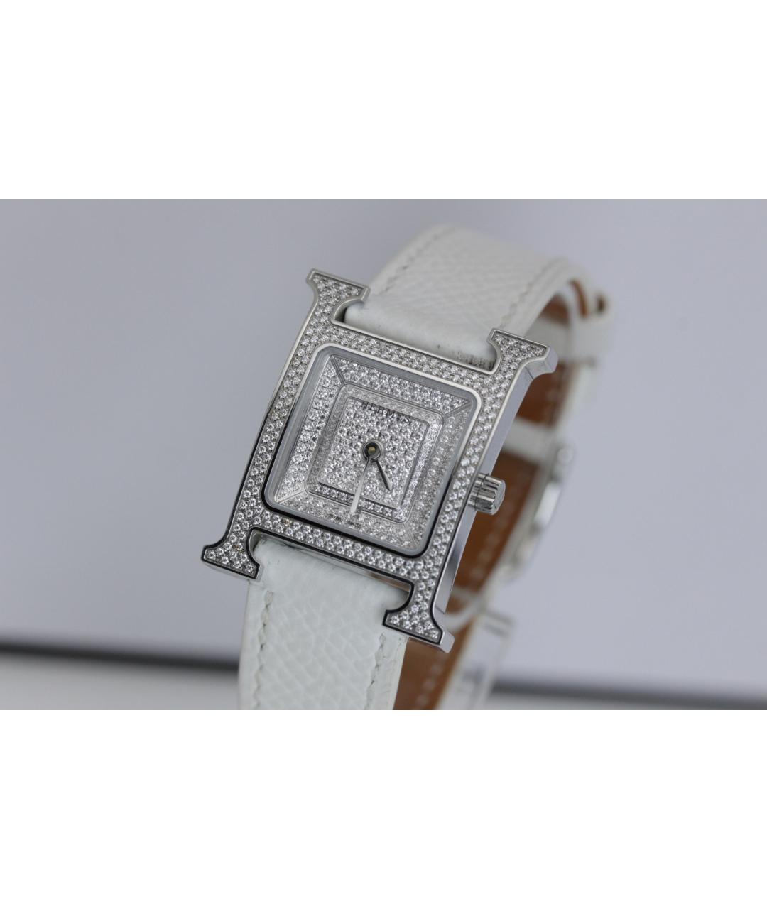 HERMES Серебряные металлические часы, фото 3
