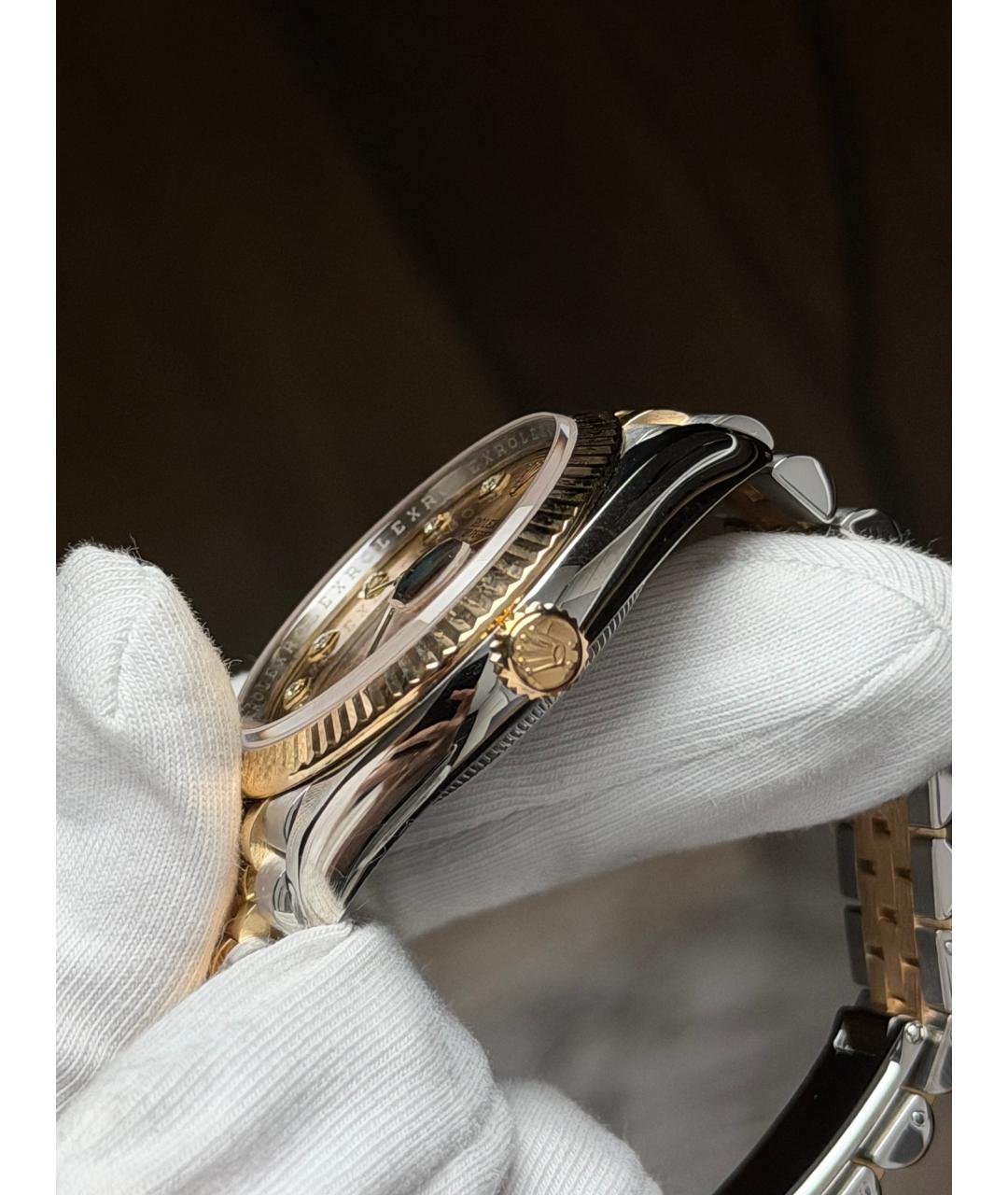ROLEX Золотые часы, фото 4