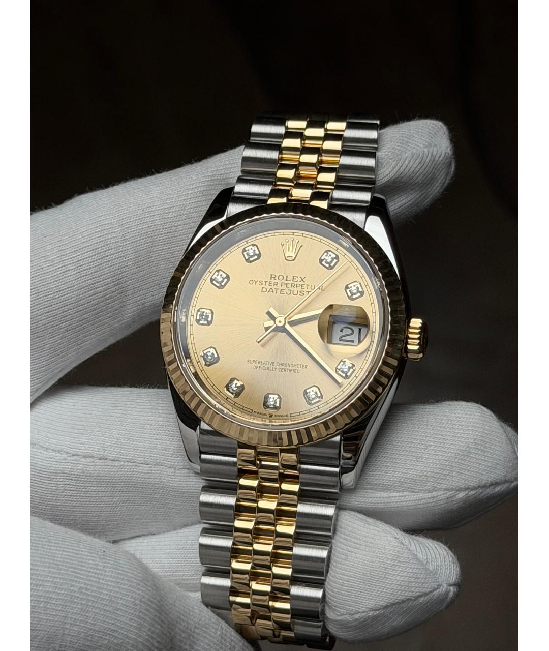 ROLEX Золотые часы, фото 3