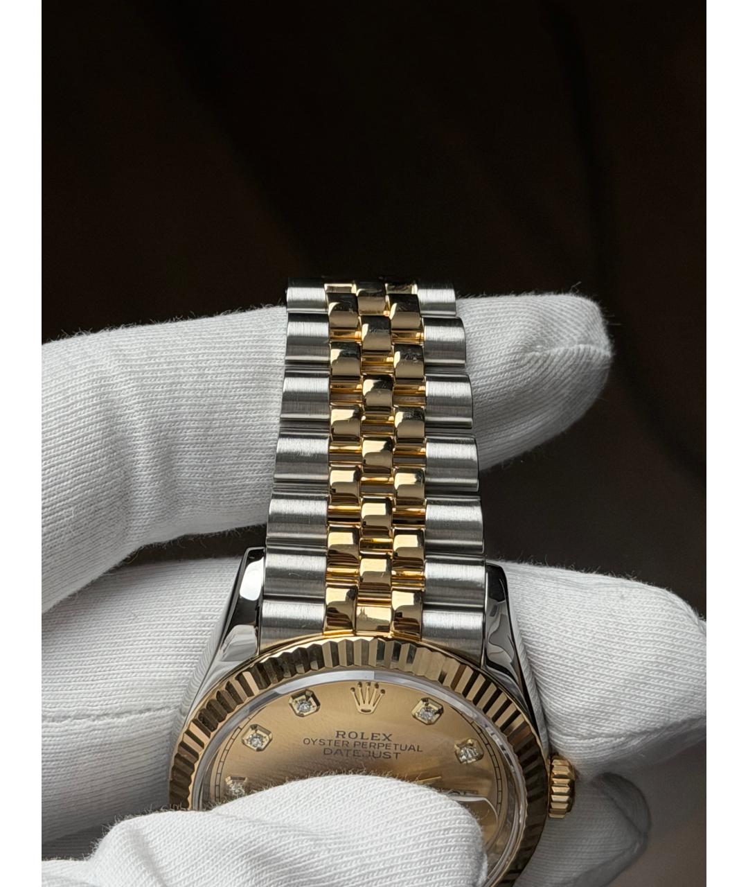 ROLEX Золотые часы, фото 7
