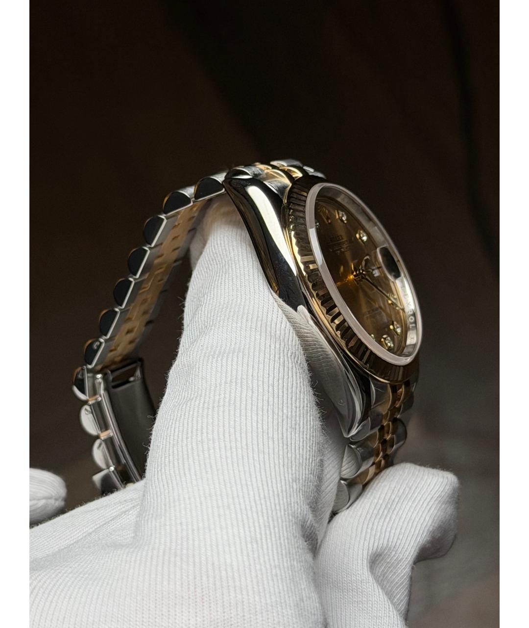 ROLEX Золотые часы, фото 5
