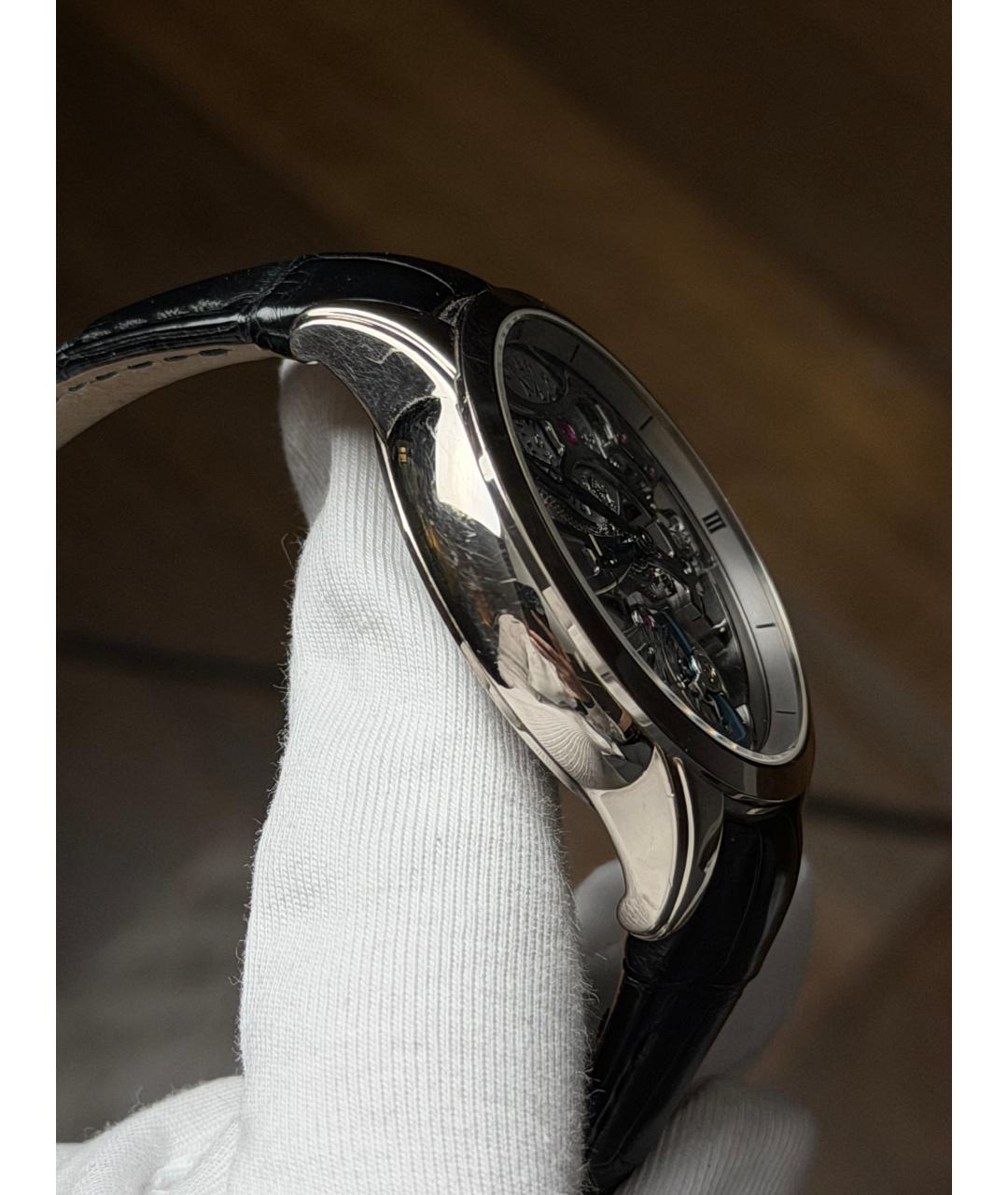 Ulysse Nardin Серые часы из белого золота, фото 6