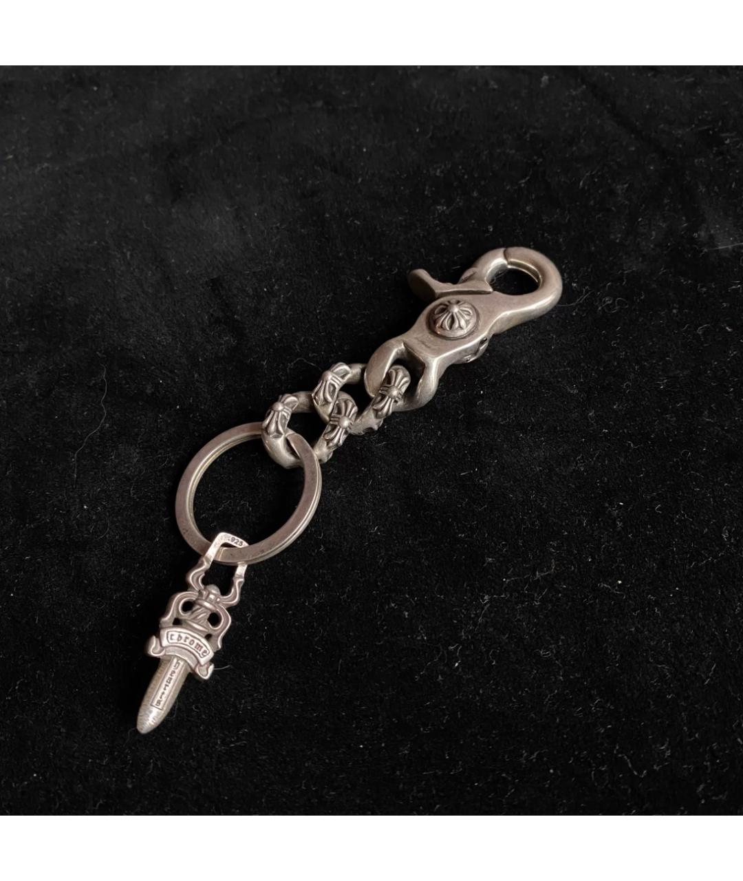 CHROME HEARTS Серебряный брелок, фото 2