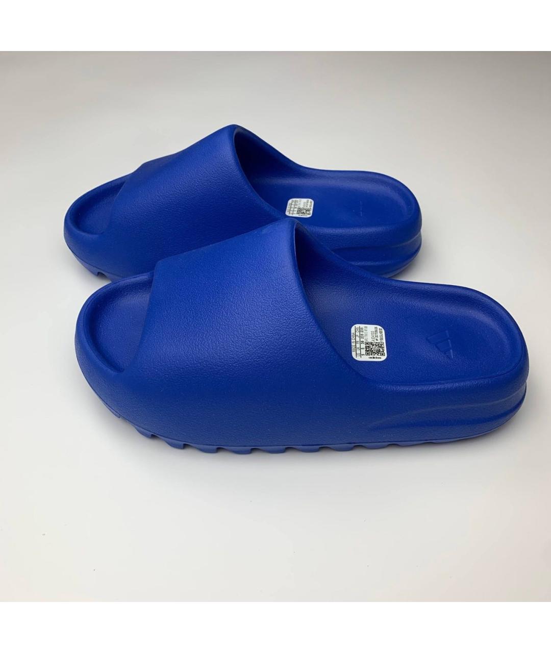 ADIDAS YEEZY Синие шлепанцы, фото 3
