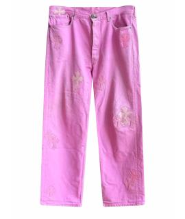CHROME HEARTS Прямые джинсы