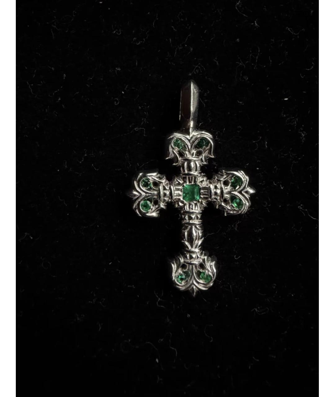 CHROME HEARTS Серебряная цепочка/подвеска из белого золота, фото 2