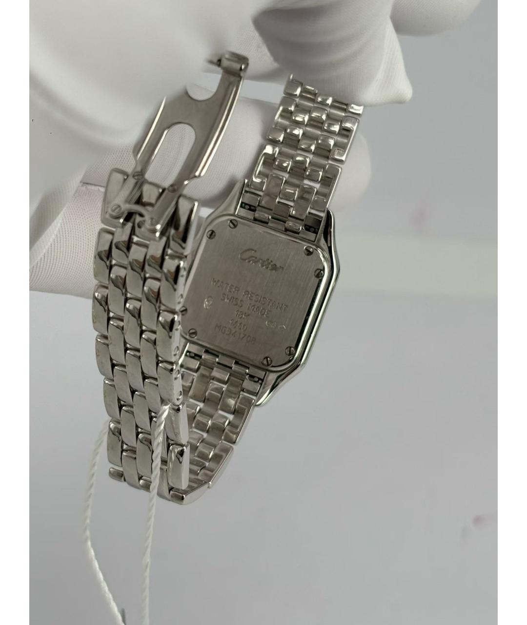 CARTIER Синие часы из белого золота, фото 5