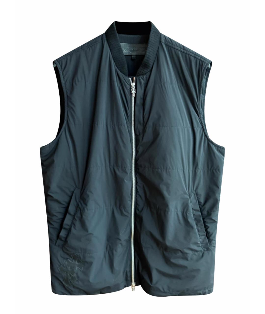 CHROME HEARTS Черный жилет, фото 1