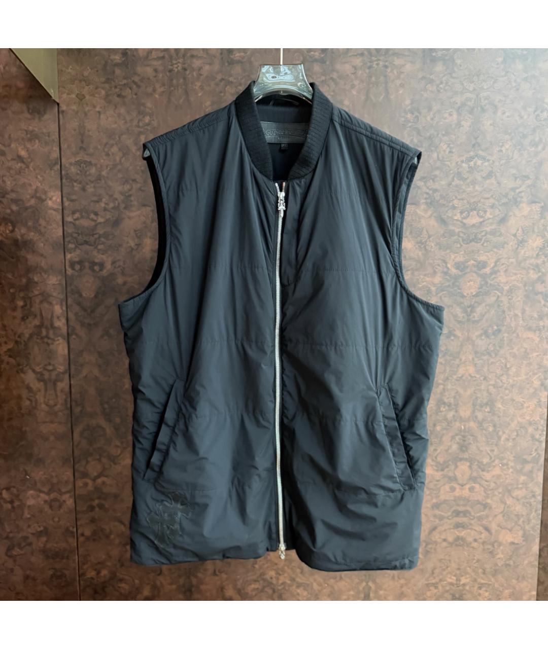CHROME HEARTS Черный жилет, фото 3