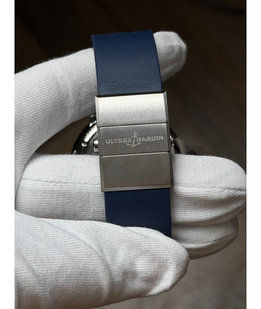 Ulysse Nardin Темно-синие часы, фото 9