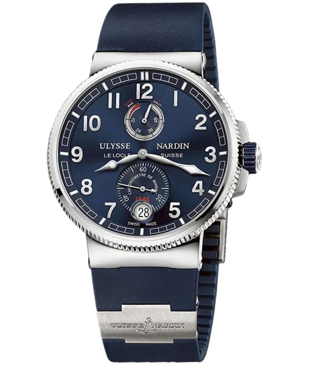 Ulysse Nardin Темно-синие часы, фото 1