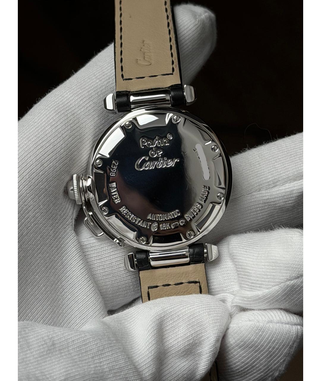 CARTIER Серебряные часы из белого золота, фото 7