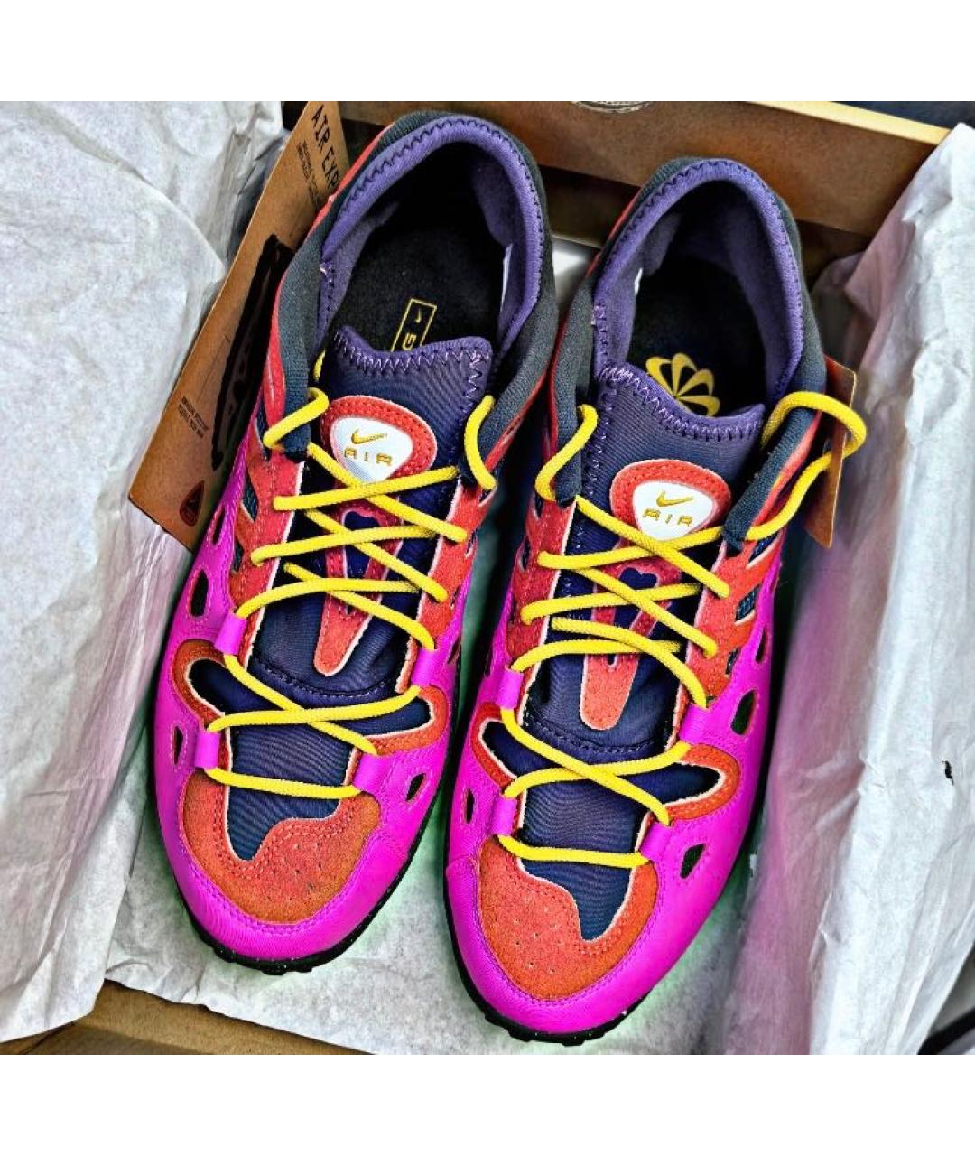NIKE ACG Фуксия замшевые кроссовки, фото 7