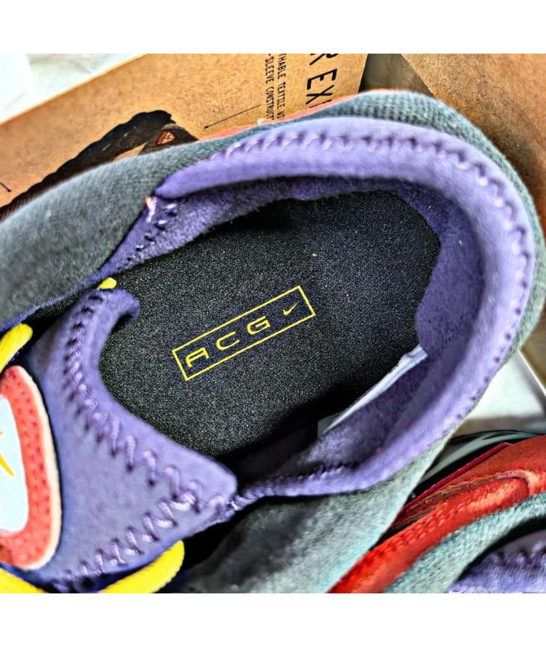 NIKE ACG Фуксия замшевые кроссовки, фото 6