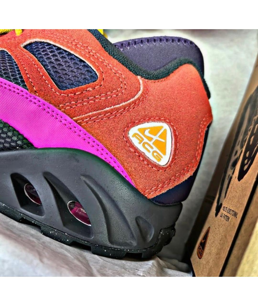 NIKE ACG Фуксия замшевые кроссовки, фото 8