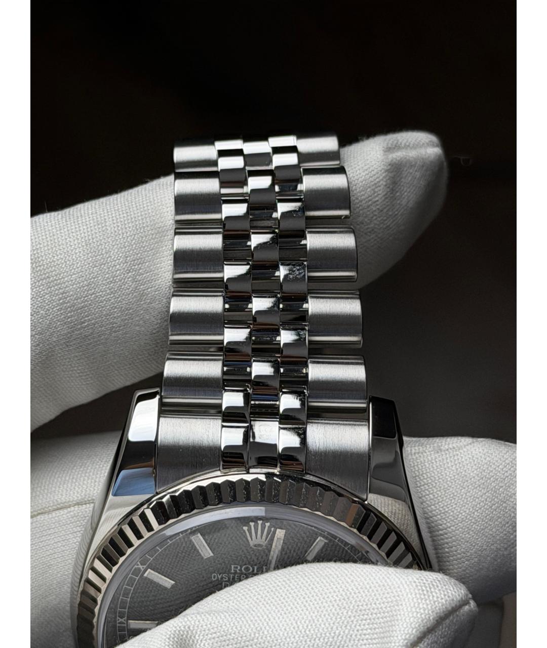 ROLEX Черные часы, фото 6