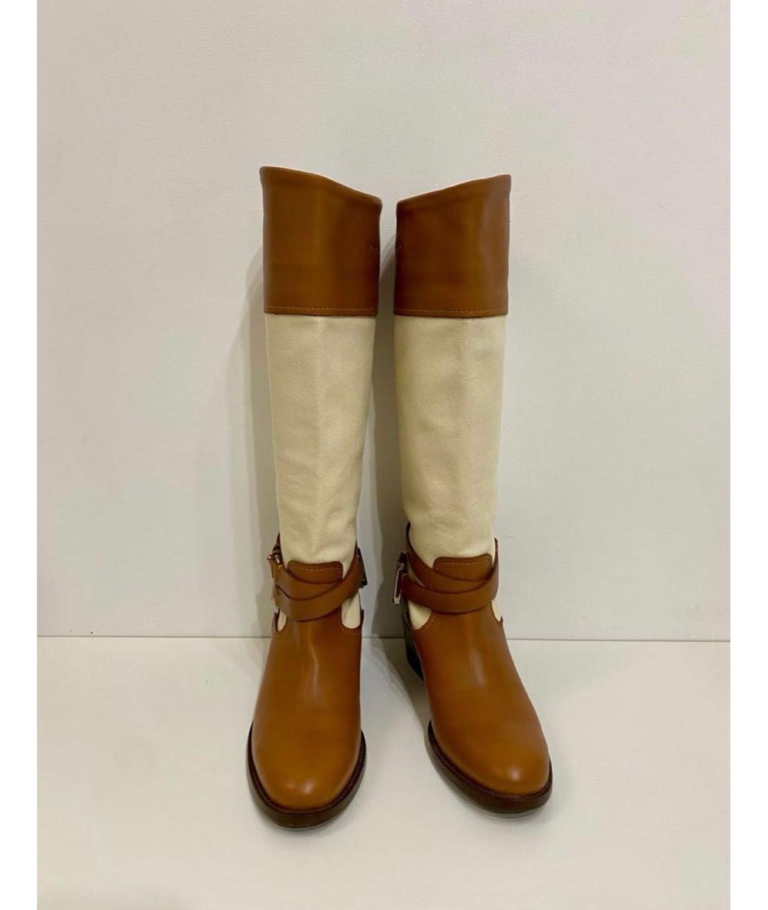 RALPH LAUREN Белые сапоги, фото 2