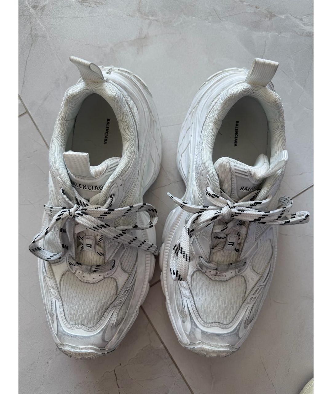 BALENCIAGA Белые низкие кроссовки / кеды, фото 3