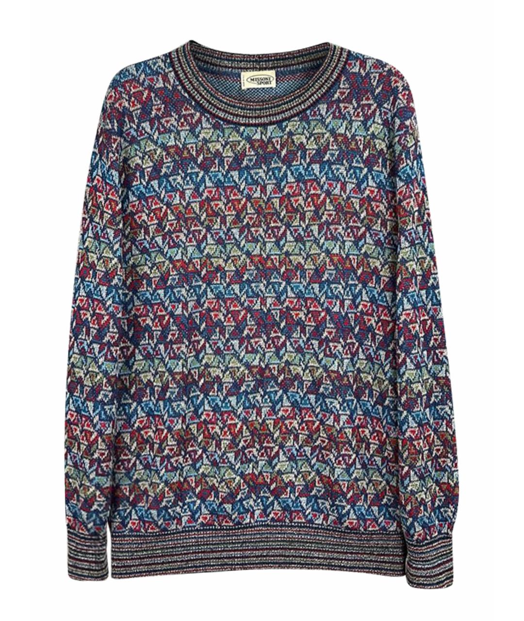 MISSONI Мульти хлопковый джемпер / свитер, фото 1