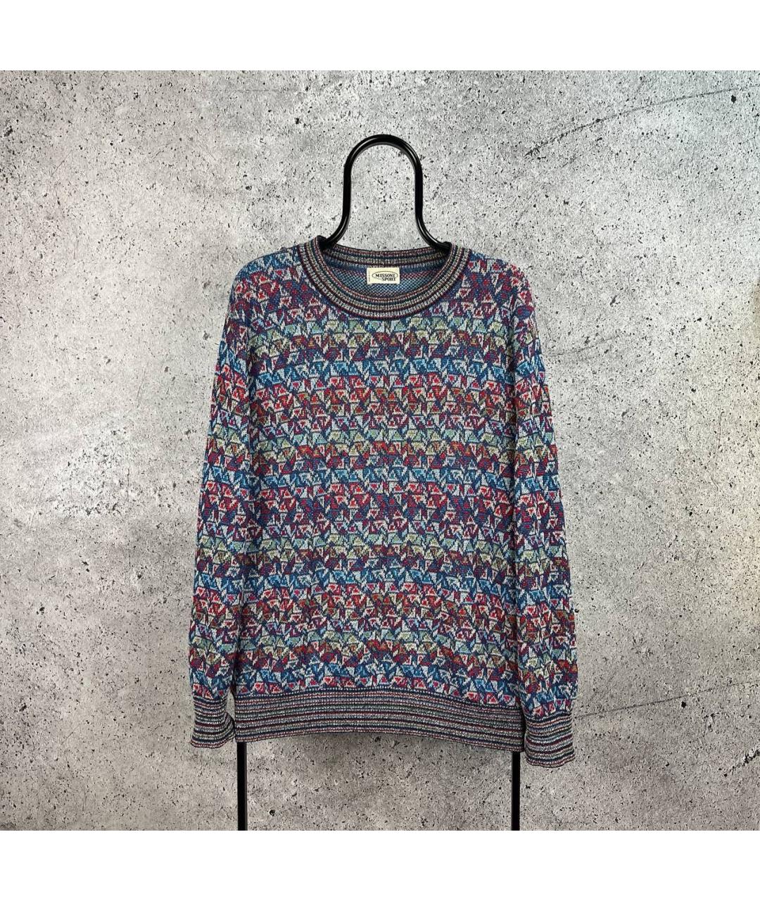 MISSONI Мульти хлопковый джемпер / свитер, фото 8