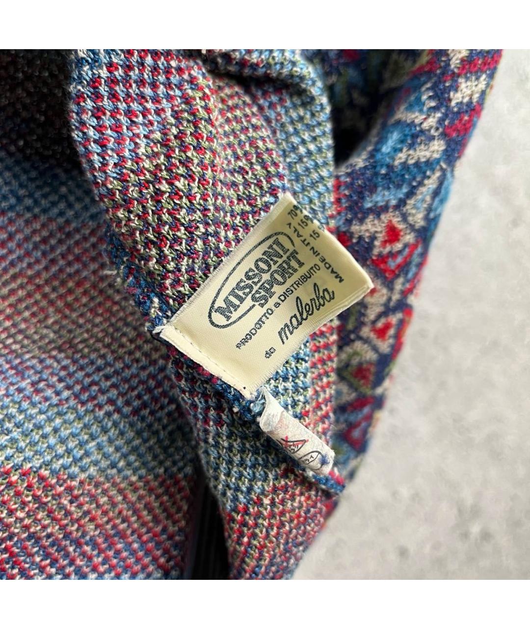 MISSONI Мульти хлопковый джемпер / свитер, фото 4