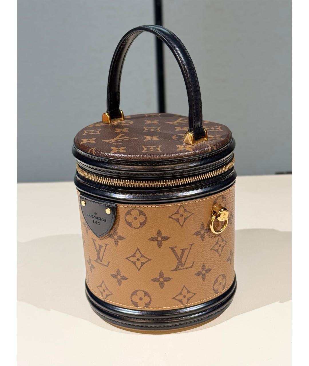 LOUIS VUITTON Коричневая сумка через плечо, фото 3