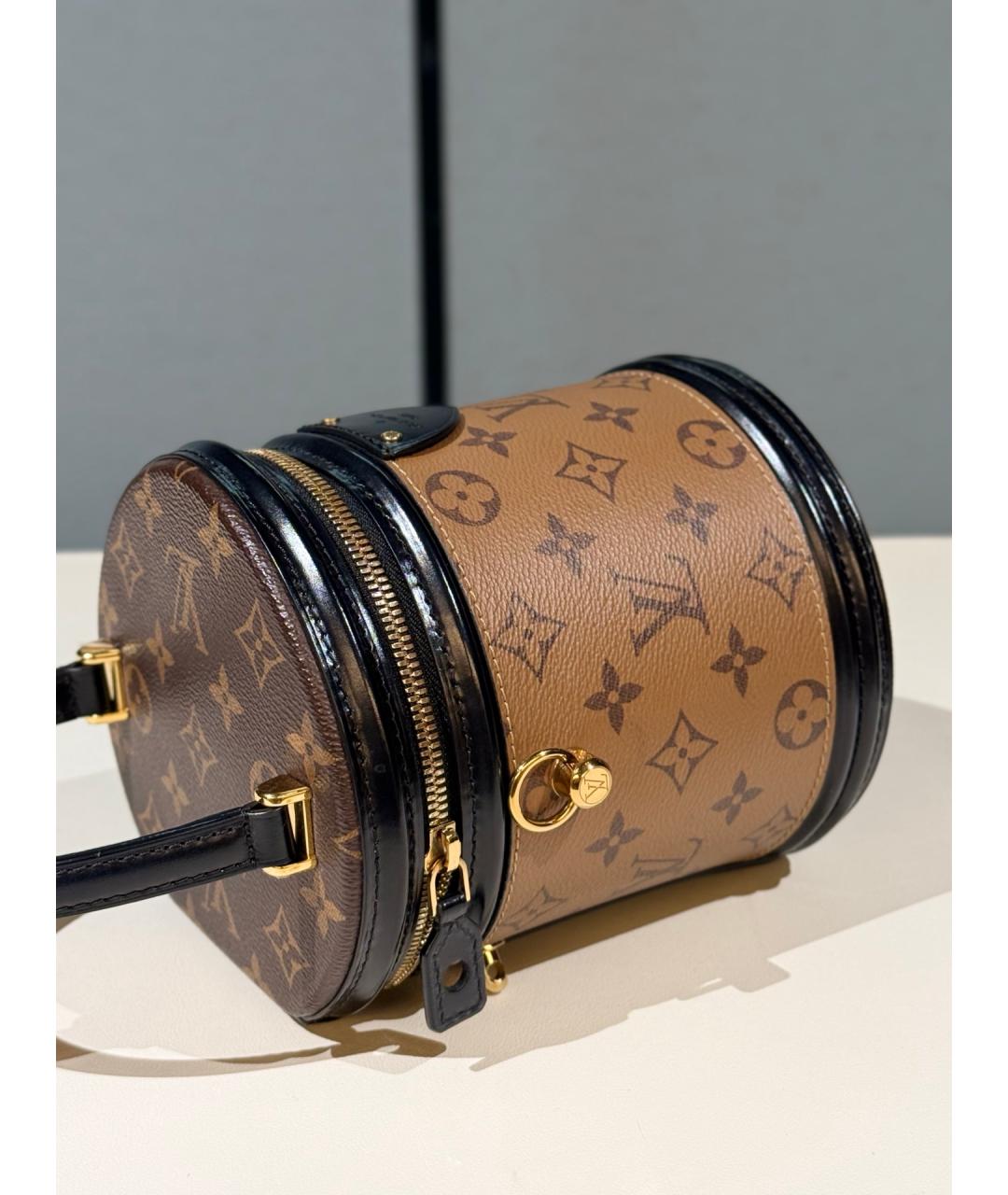 LOUIS VUITTON Коричневая сумка через плечо, фото 6