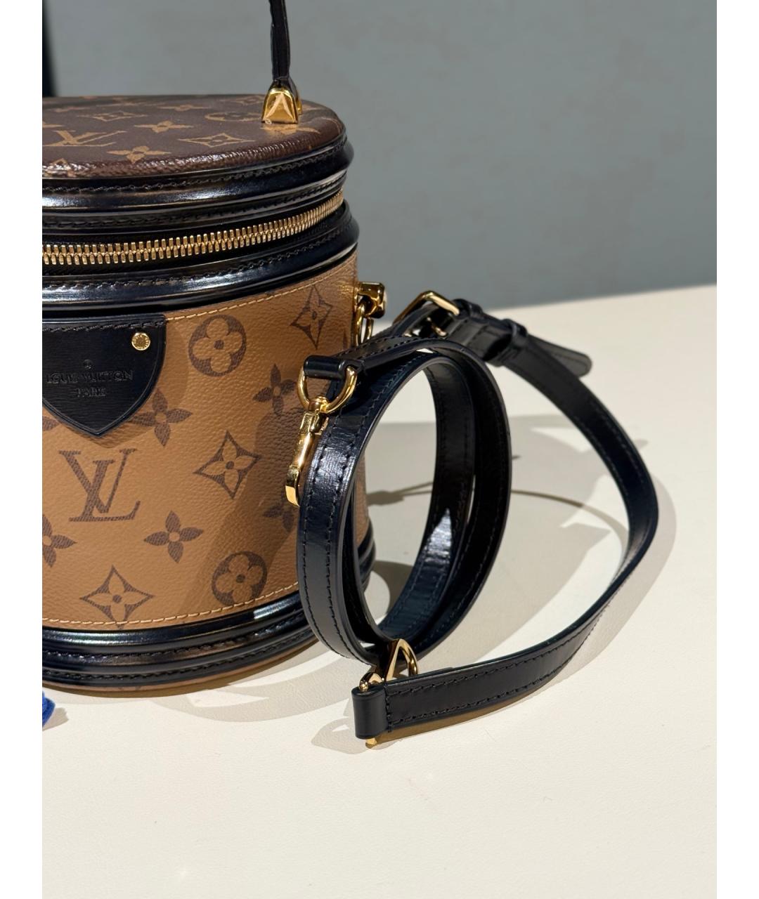 LOUIS VUITTON Коричневая сумка через плечо, фото 2