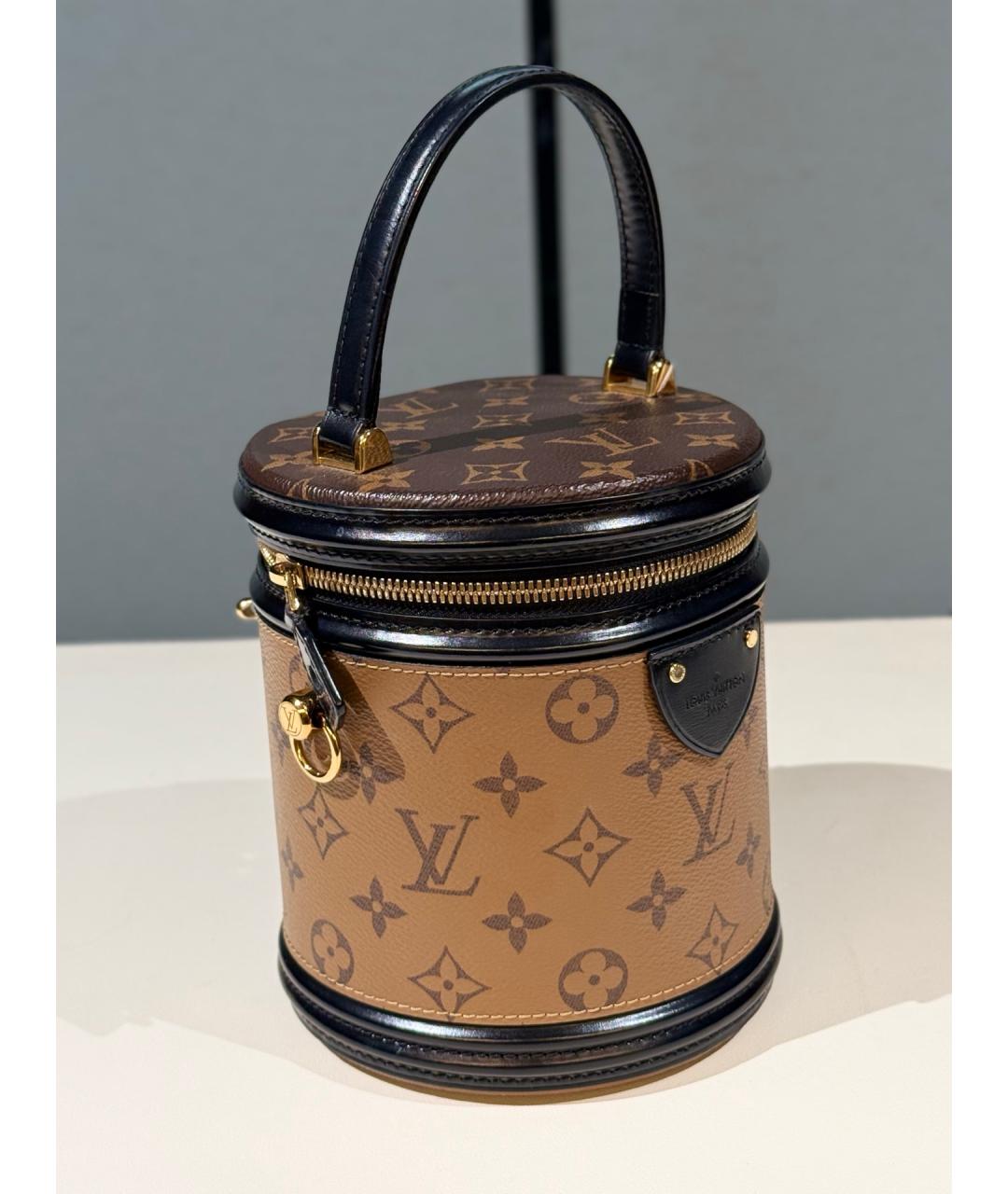LOUIS VUITTON Коричневая сумка через плечо, фото 4