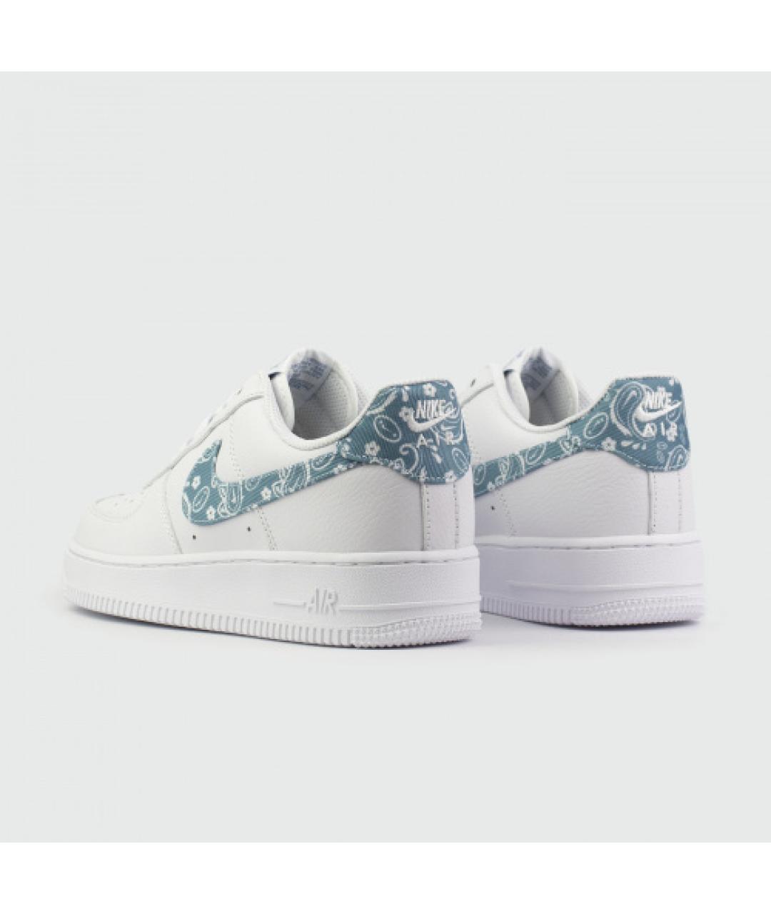 NIKE Белые кожаные кроссовки, фото 3