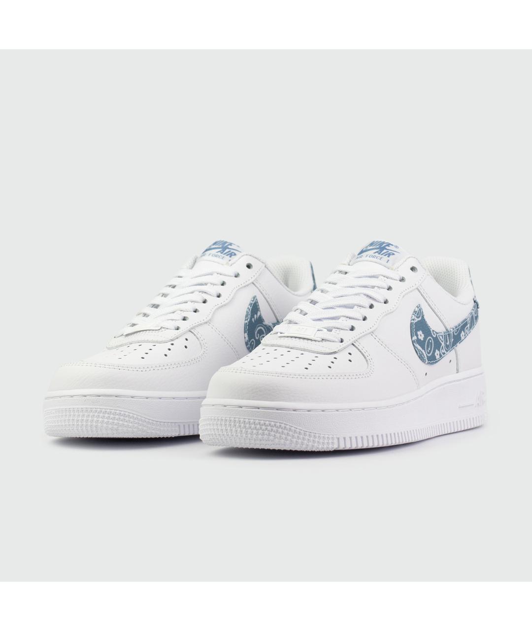 NIKE Белые кожаные кроссовки, фото 6