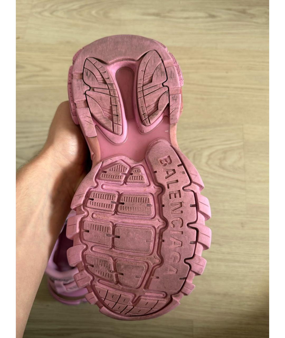 BALENCIAGA Розовые кроссовки, фото 6