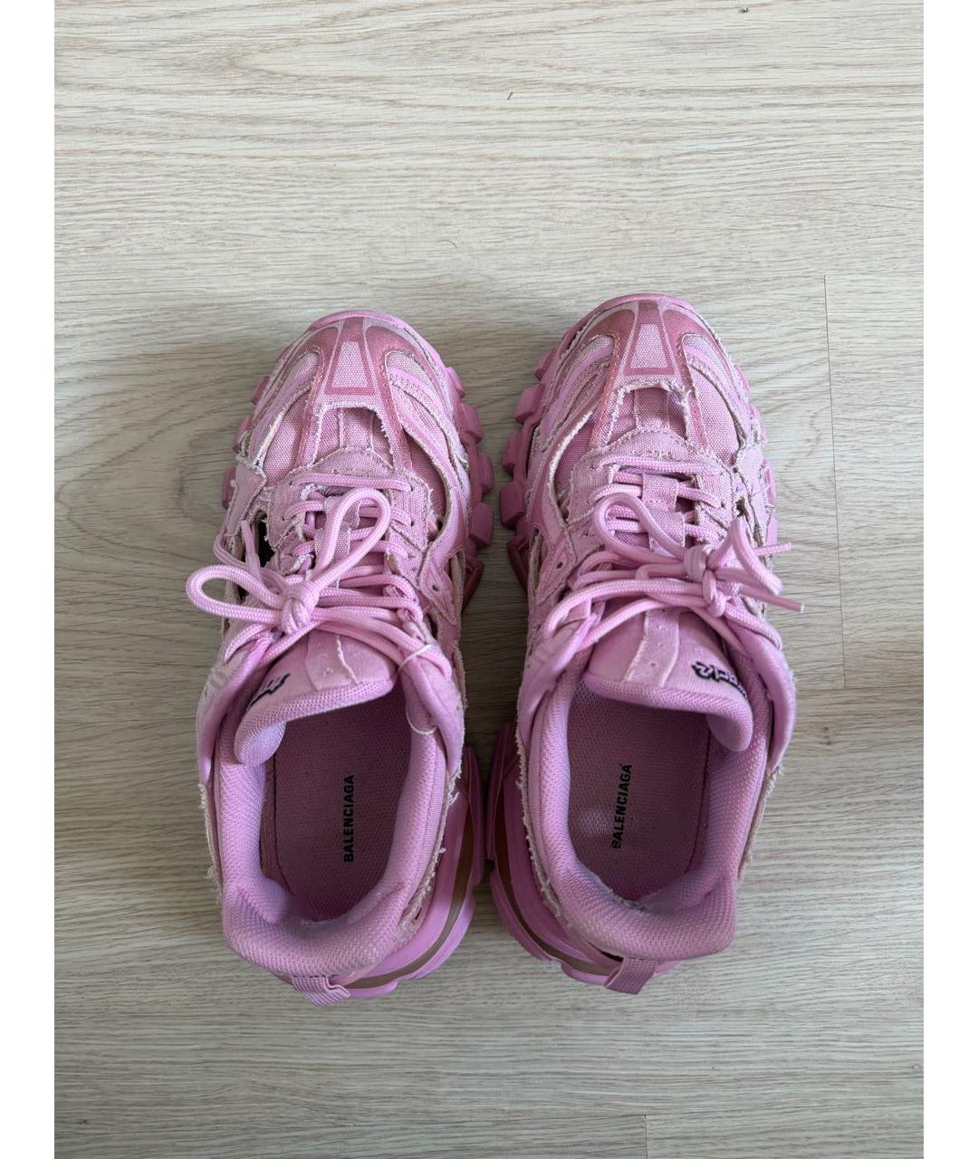 BALENCIAGA Розовые кроссовки, фото 3
