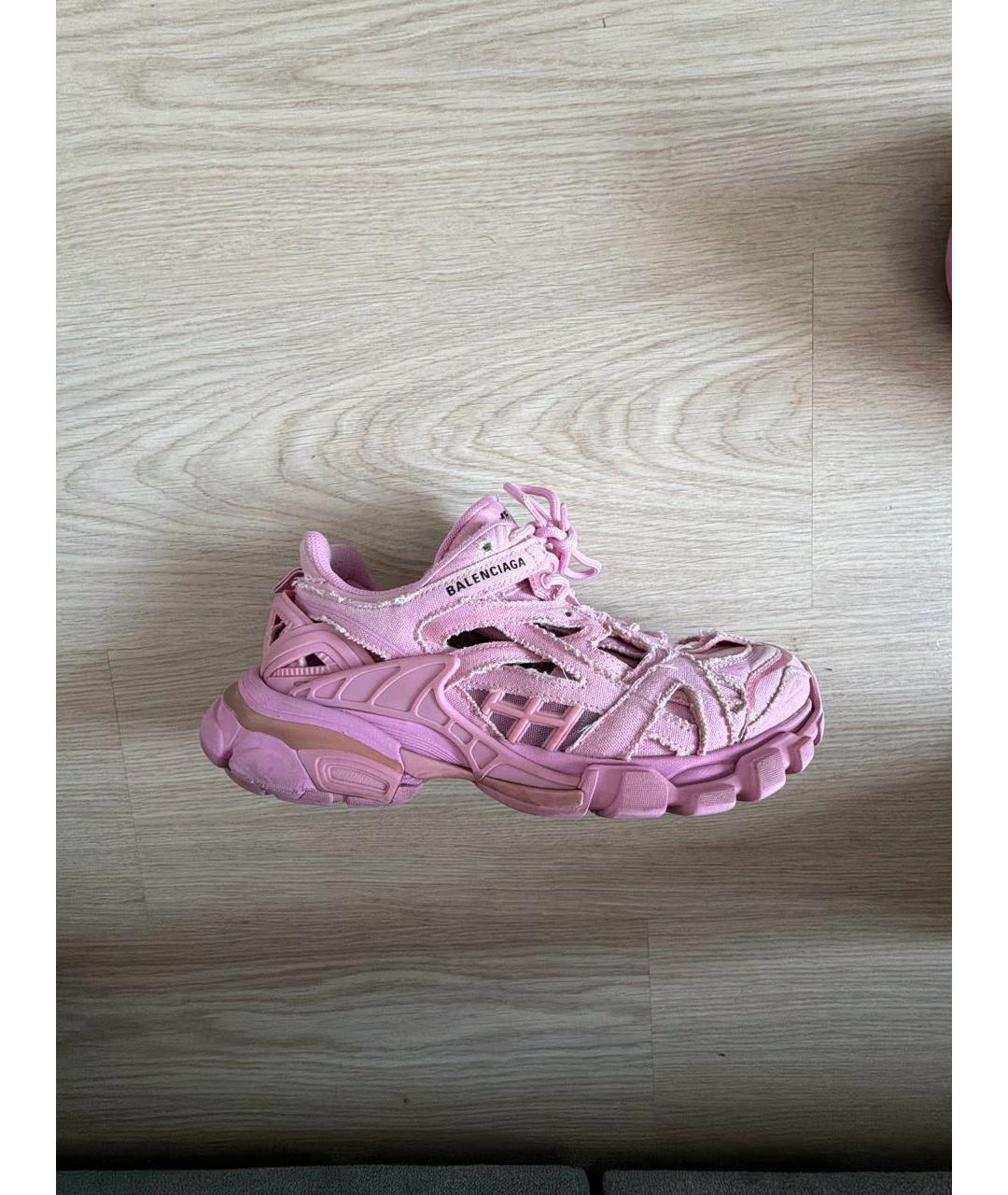 BALENCIAGA Розовые кроссовки, фото 8