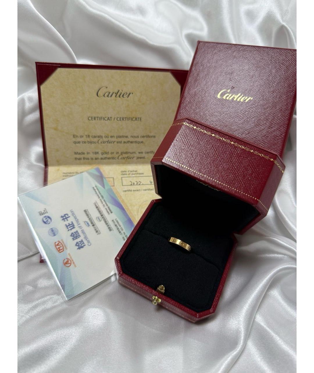 CARTIER Золотое кольцо из розового золота, фото 2