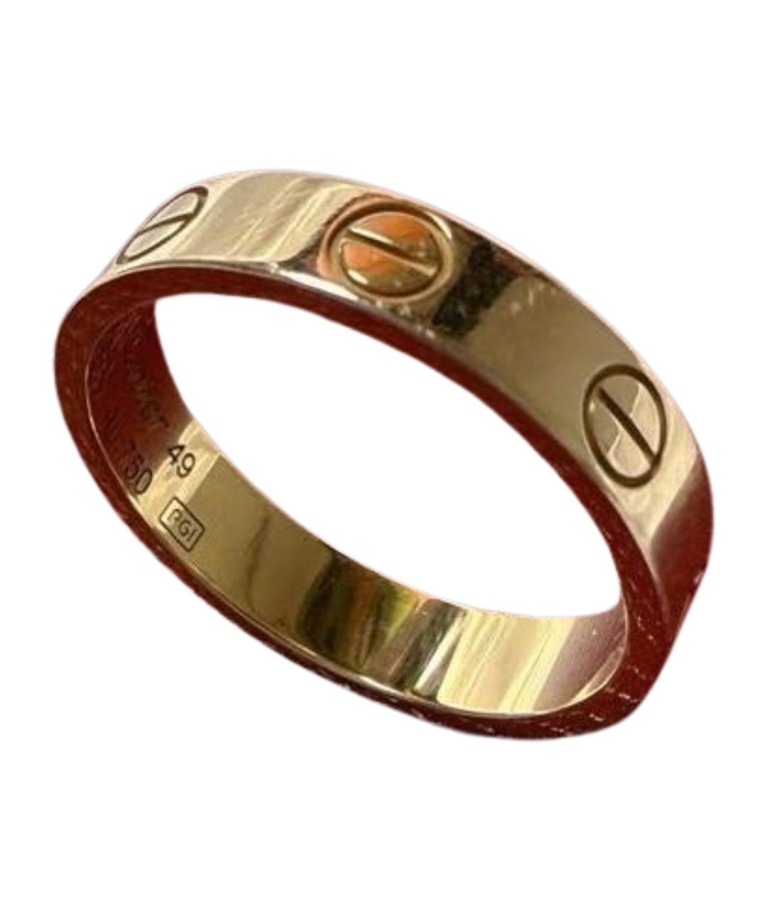 CARTIER Золотое кольцо из розового золота, фото 1