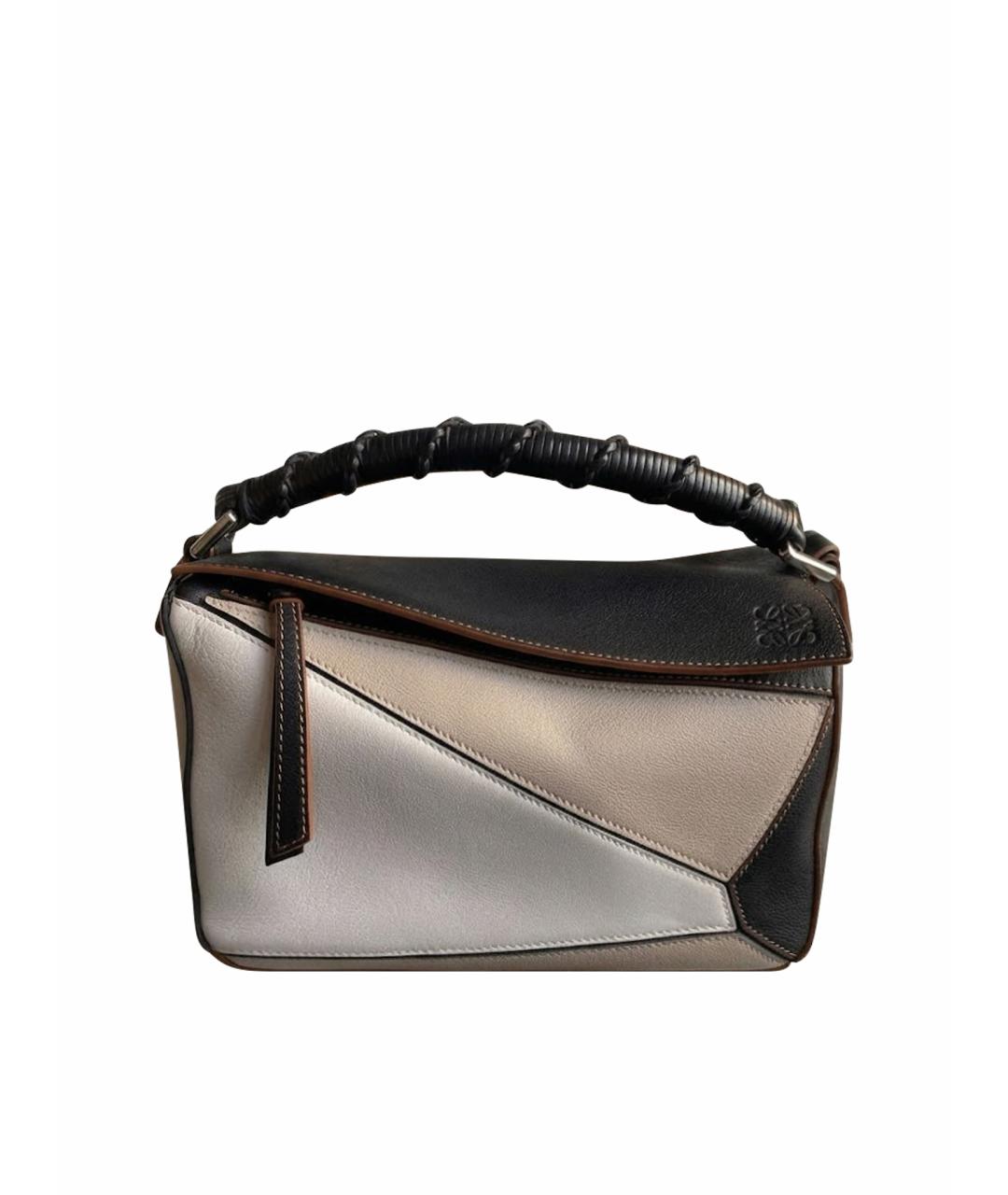 LOEWE Мульти кожаная сумка с короткими ручками, фото 1