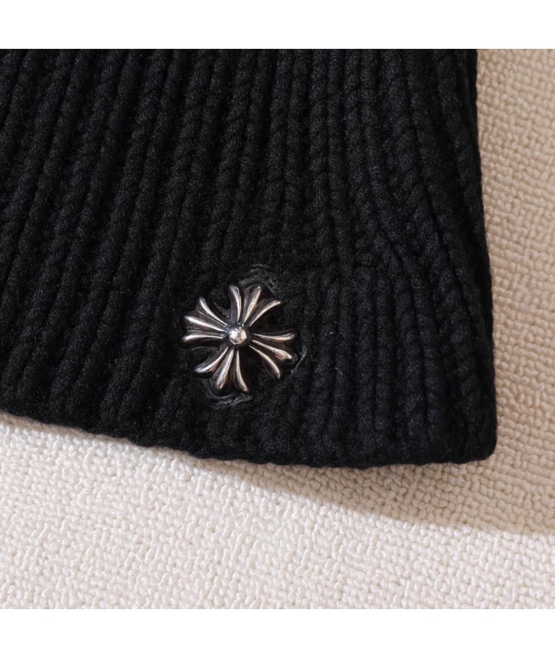 CHROME HEARTS Черный воротник, фото 3