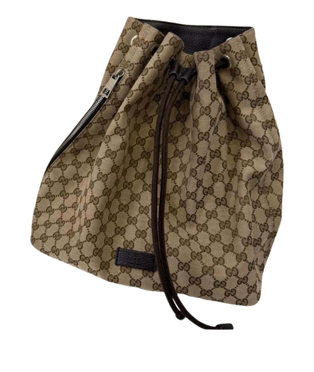GUCCI Бежевый рюкзак, фото 1