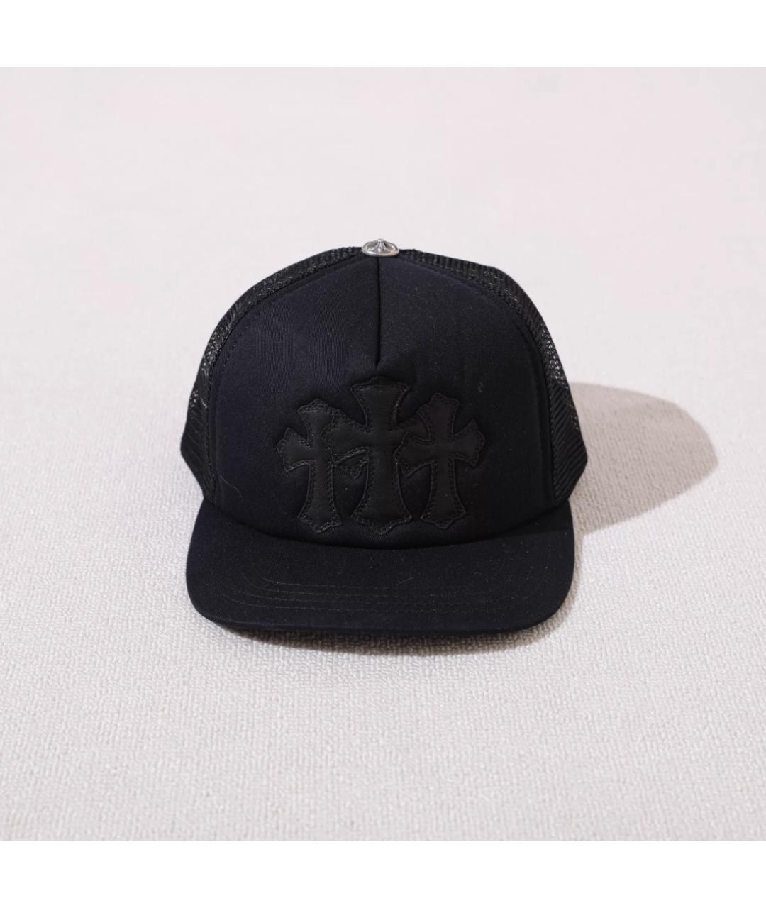 CHROME HEARTS Черная кепка/бейсболка, фото 6