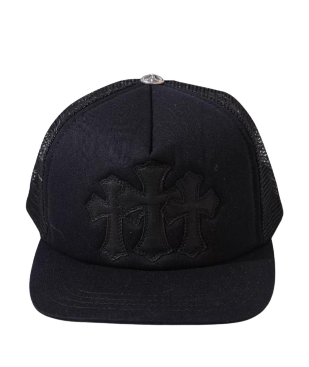 CHROME HEARTS Черная кепка/бейсболка, фото 1