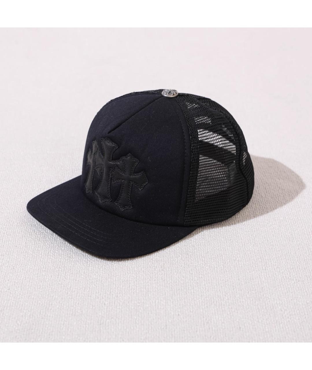 CHROME HEARTS Черная кепка/бейсболка, фото 3