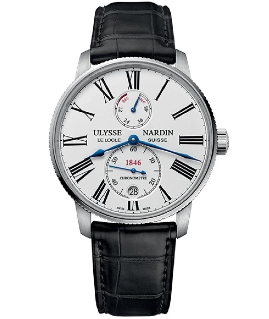 Ulysse Nardin Белые металлические часы, фото 1