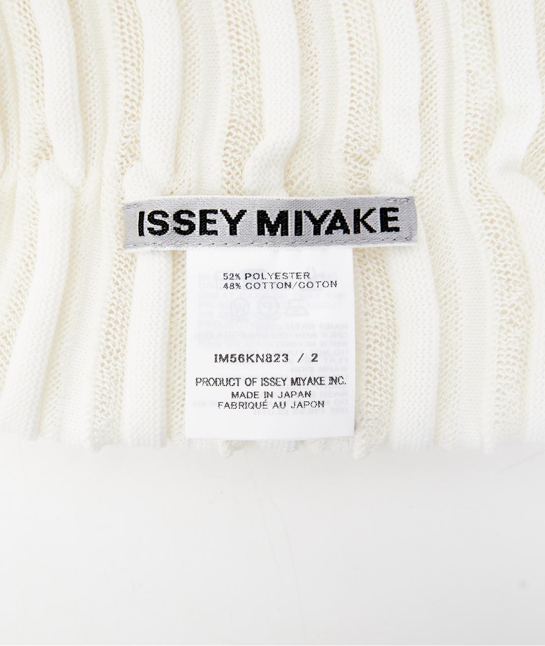 ISSEY MIYAKE Белый полиэстеровый джемпер / свитер, фото 3