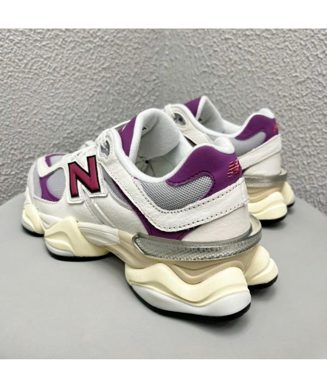 NEW BALANCE Белые текстильные кроссовки, фото 7