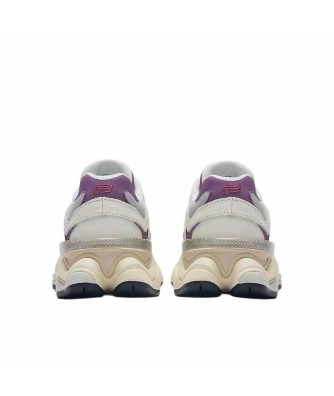 NEW BALANCE Белые текстильные кроссовки, фото 4