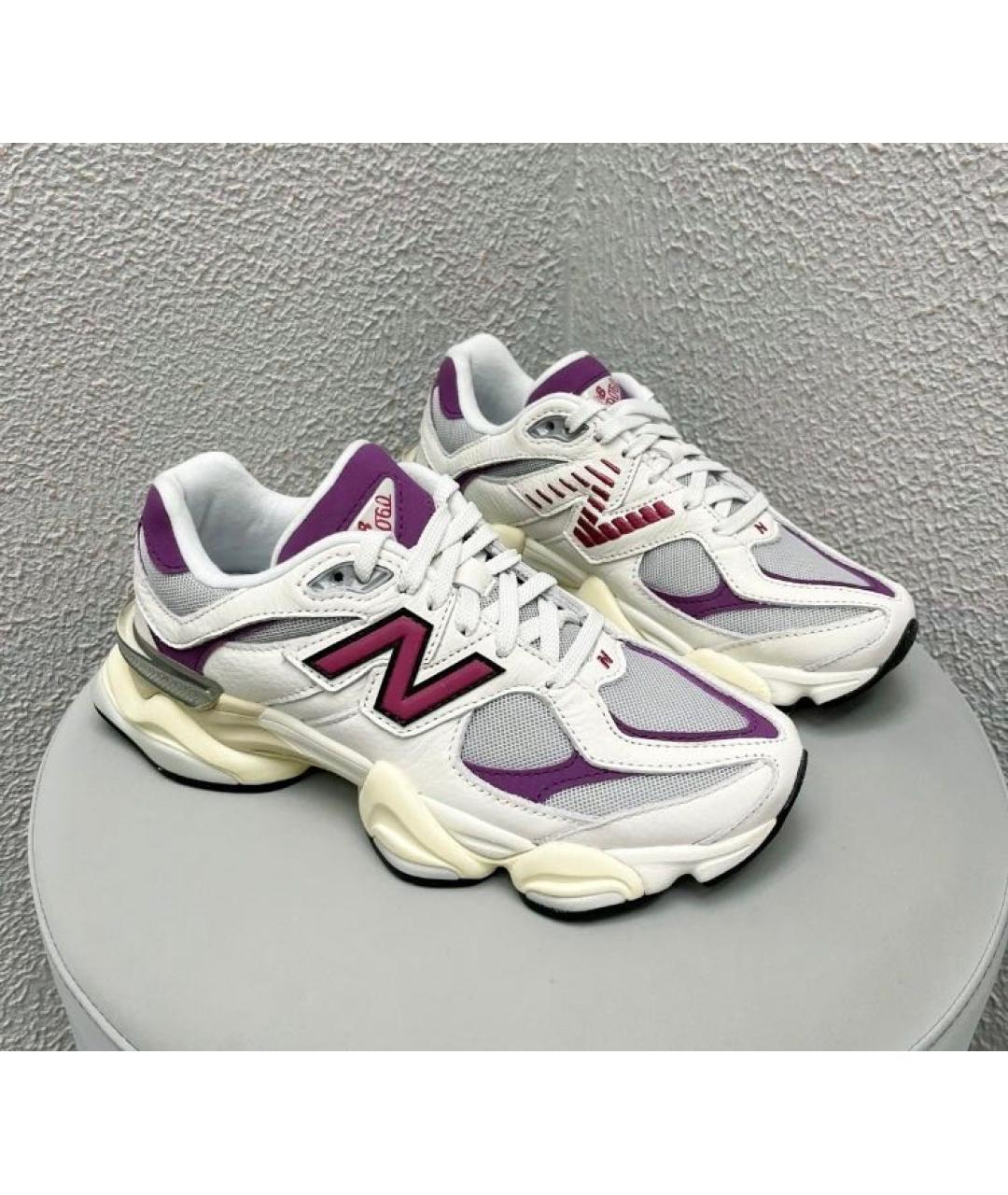 NEW BALANCE Белые текстильные кроссовки, фото 8