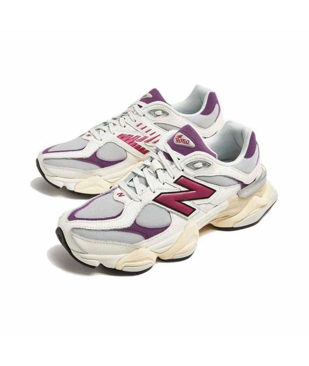 NEW BALANCE Белые текстильные кроссовки, фото 2